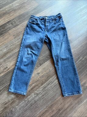 Women's FDJ Straight Leg Jeans in Denim Blue Sz 12
